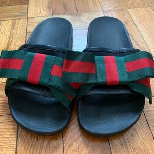 Gucci Bow Slides